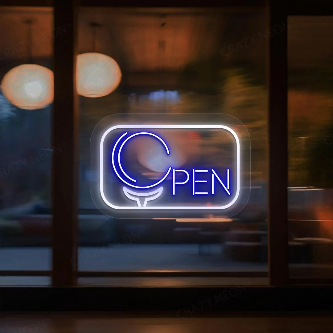 Golf Open Neon Sign