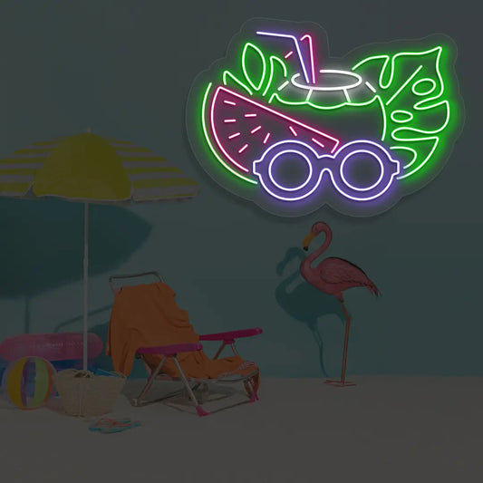 Coconut Chill Neon Sign