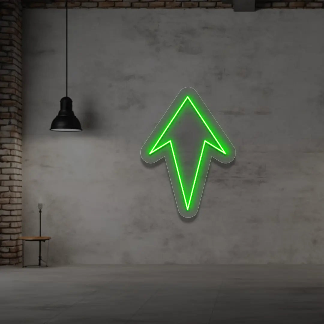 UP Arrow Neon Sign
