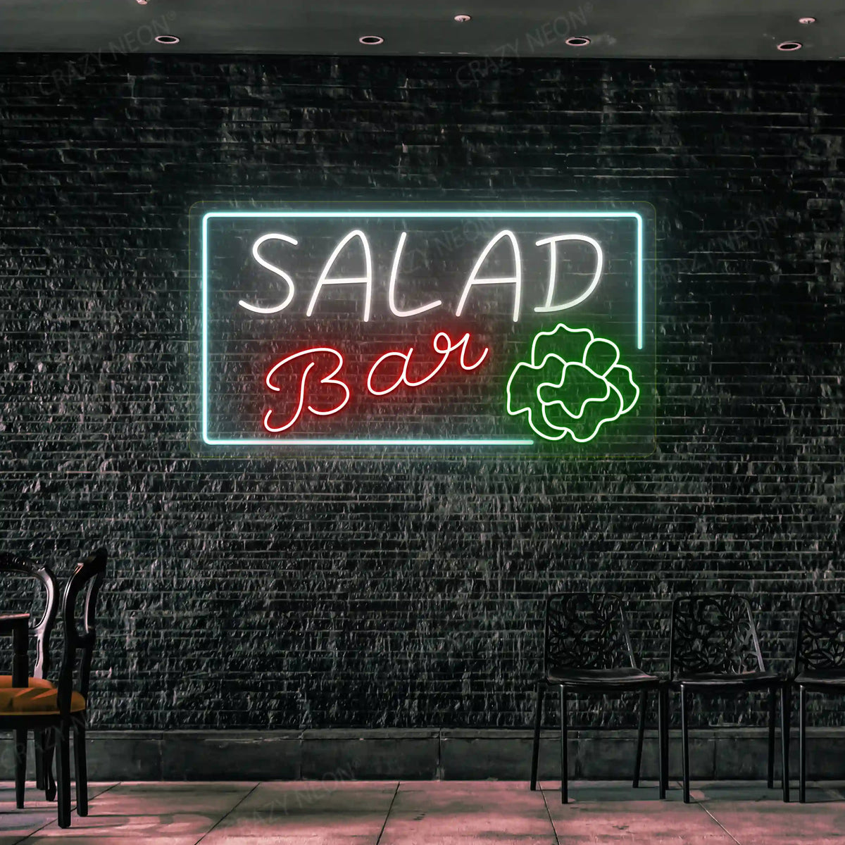 Salad Bar Neon Sign