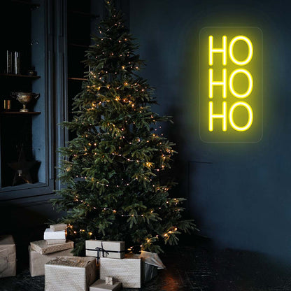 Ho Ho Ho Christmas Neon Sign