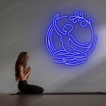 Chi Flow meditation Neon Sign