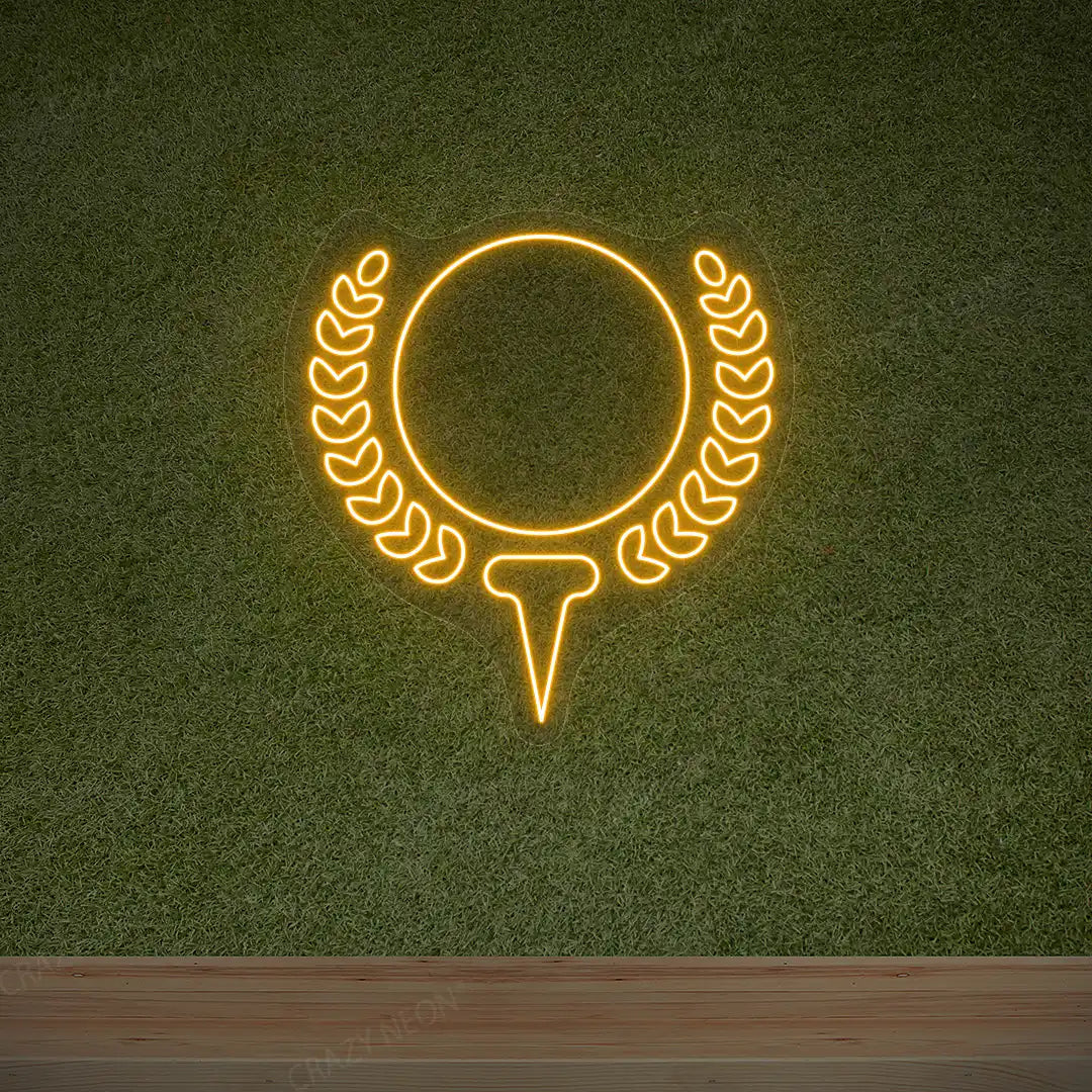 Golf Ball Neon Sign