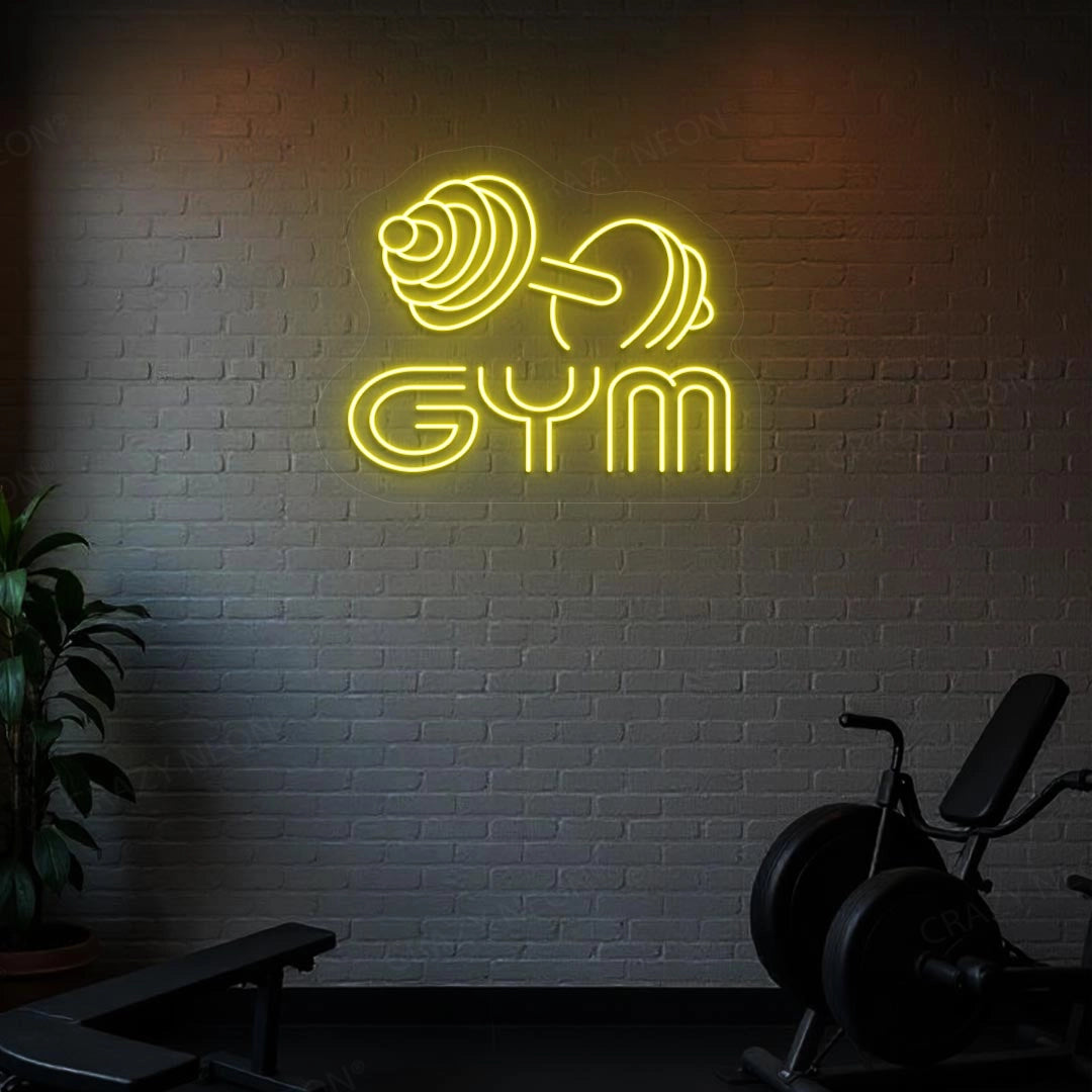 Gym Dumble Neon Sign