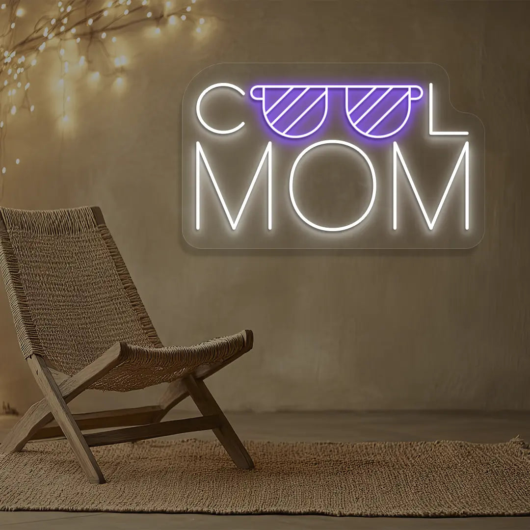 Cool Mom Trendsetter Neon Sign