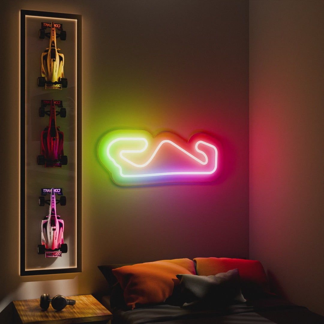 Circuit De Catalunya Grand Prix Neon Sign