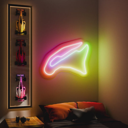 Magny Cours Grand Prix Circuit Neon Sign