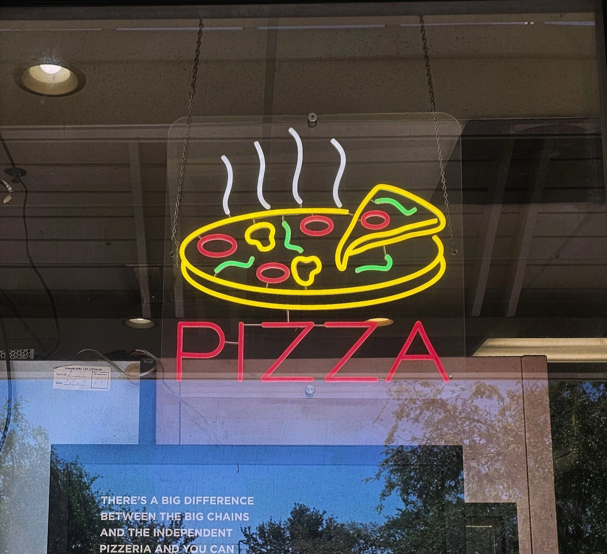 Pizza Decor Neon Sign