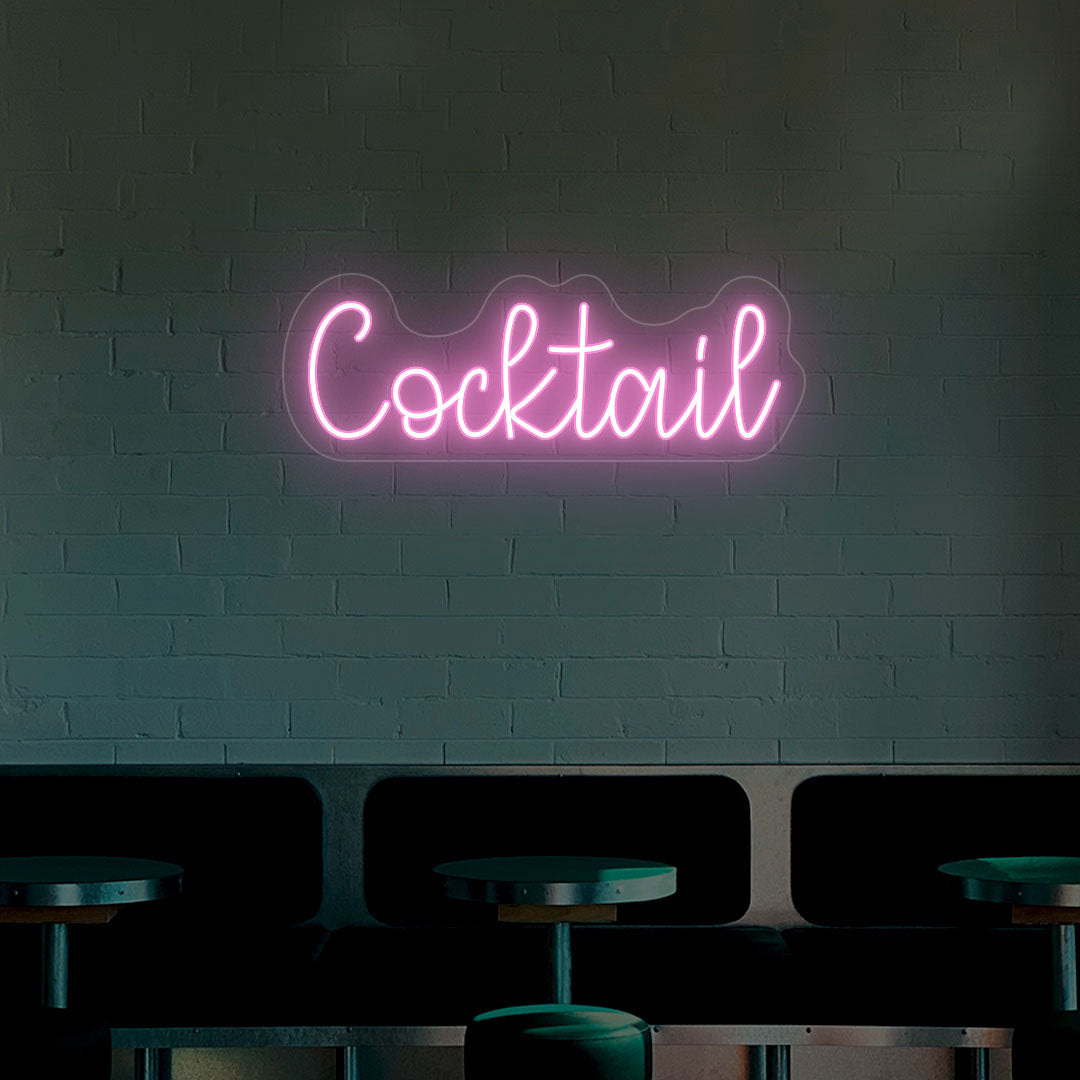 Crazy Cocktail Bar Neon Sign