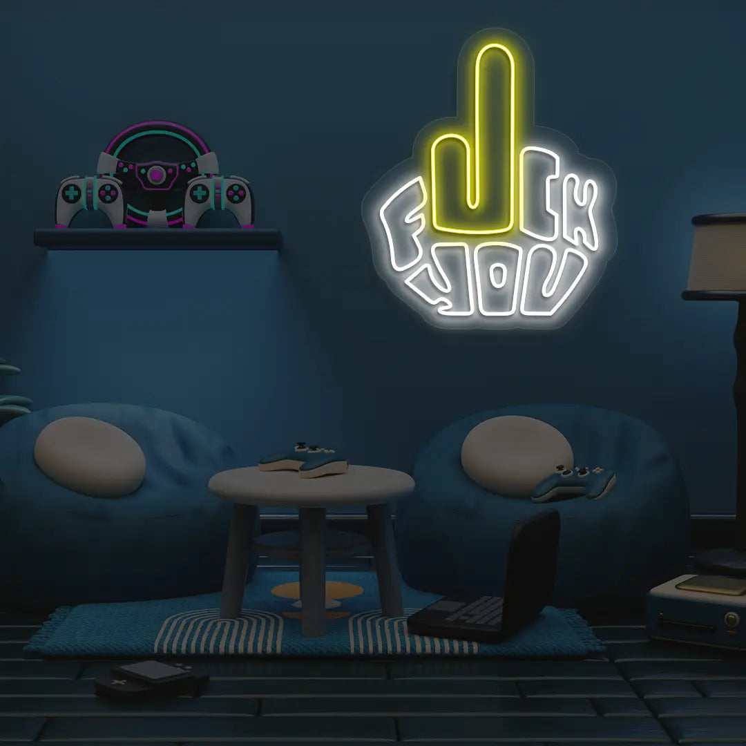F*ck You Neon Artwork Sign