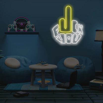 F*ck You Neon Artwork Sign