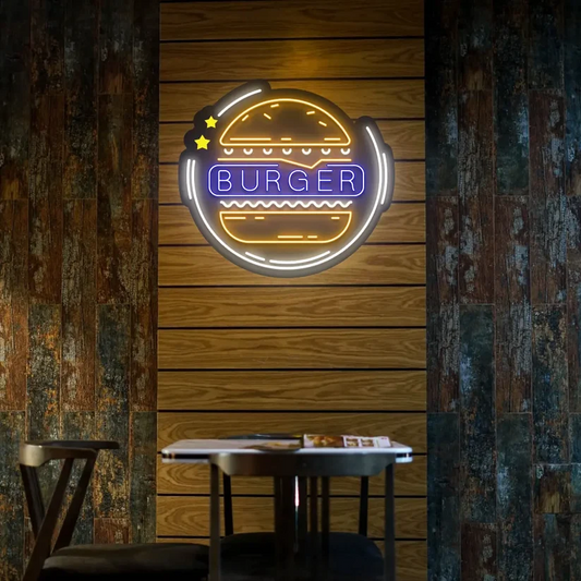 Burger Buzz Neon Sign