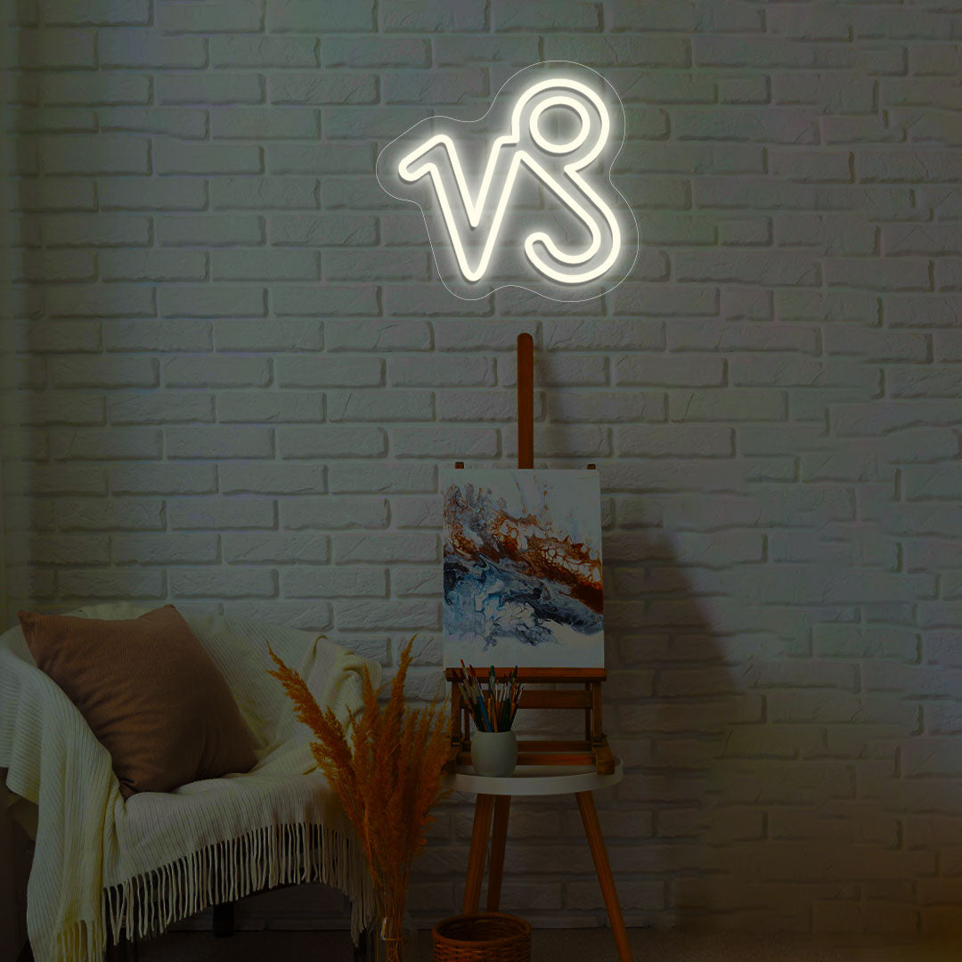 Capricorn Zodiac Neon Sign