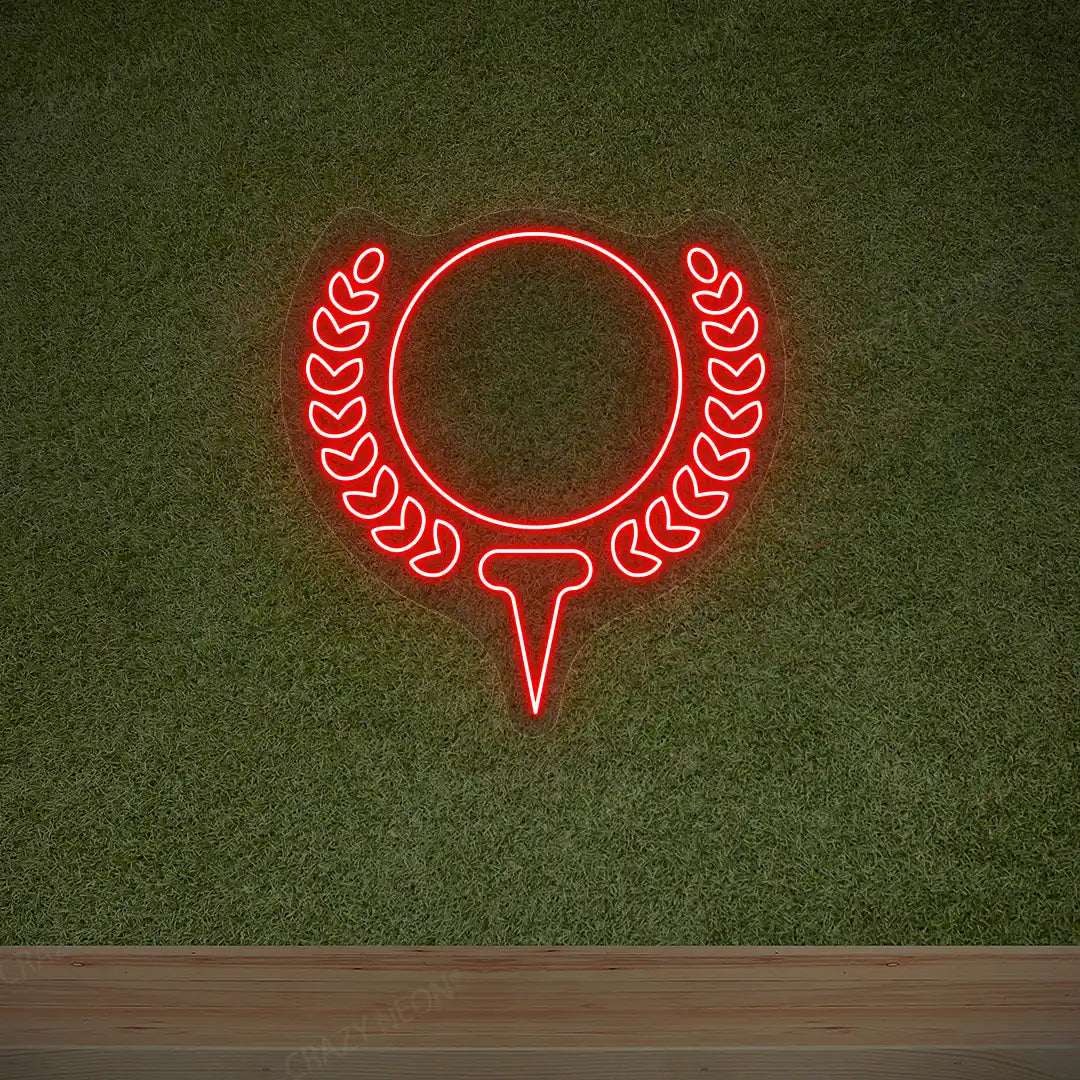 Golf Ball Neon Sign