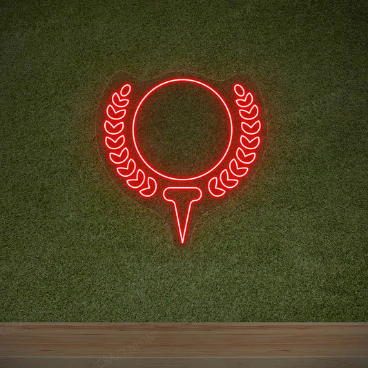 Golf Ball Neon Sign