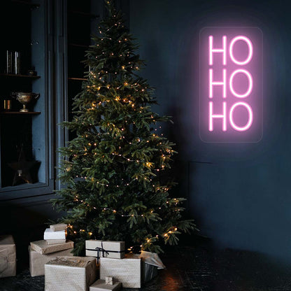 Ho Ho Ho Christmas Neon Sign