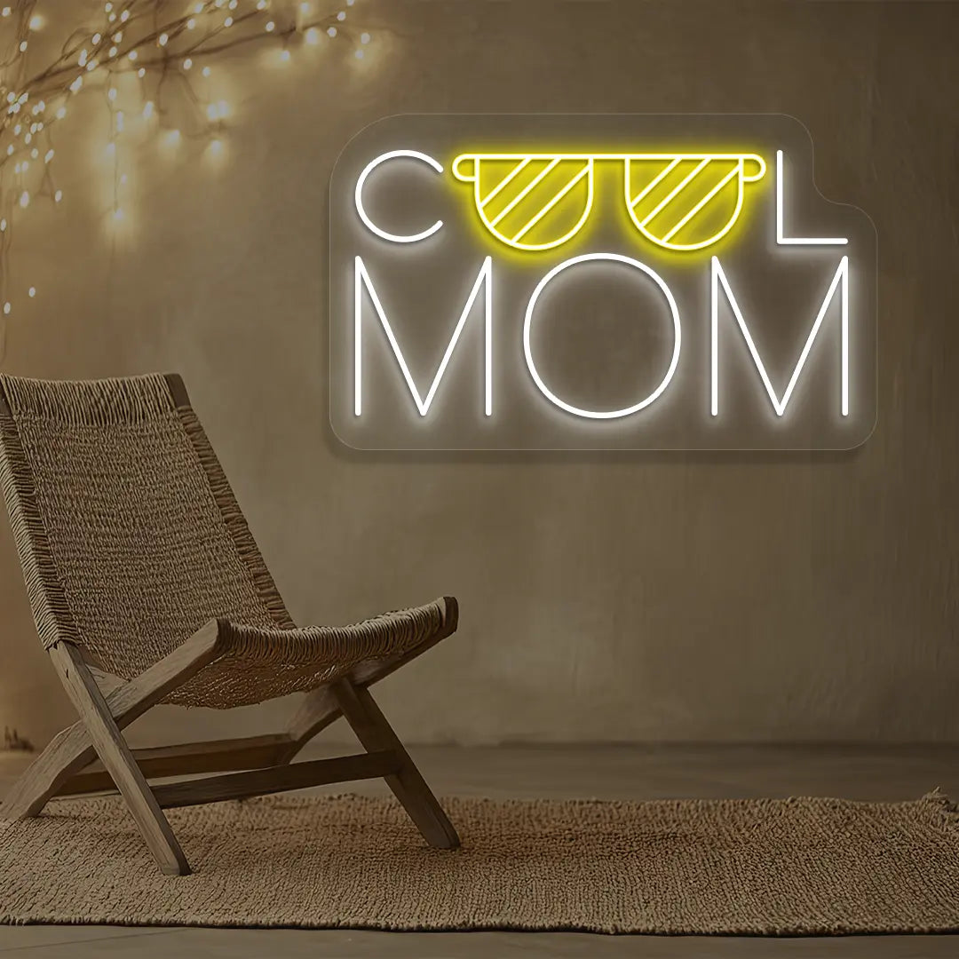 Cool Mom Trendsetter Neon Sign