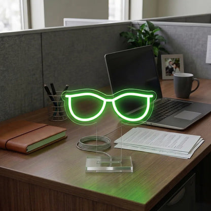 Retro Sunglasses Mini Neon Sign