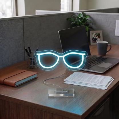 Retro Sunglasses Mini Neon Sign