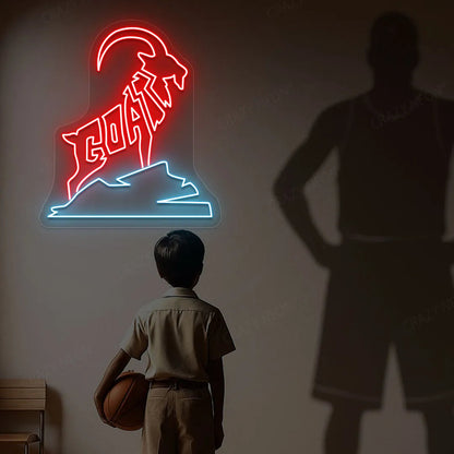 GOAT Neon Sign