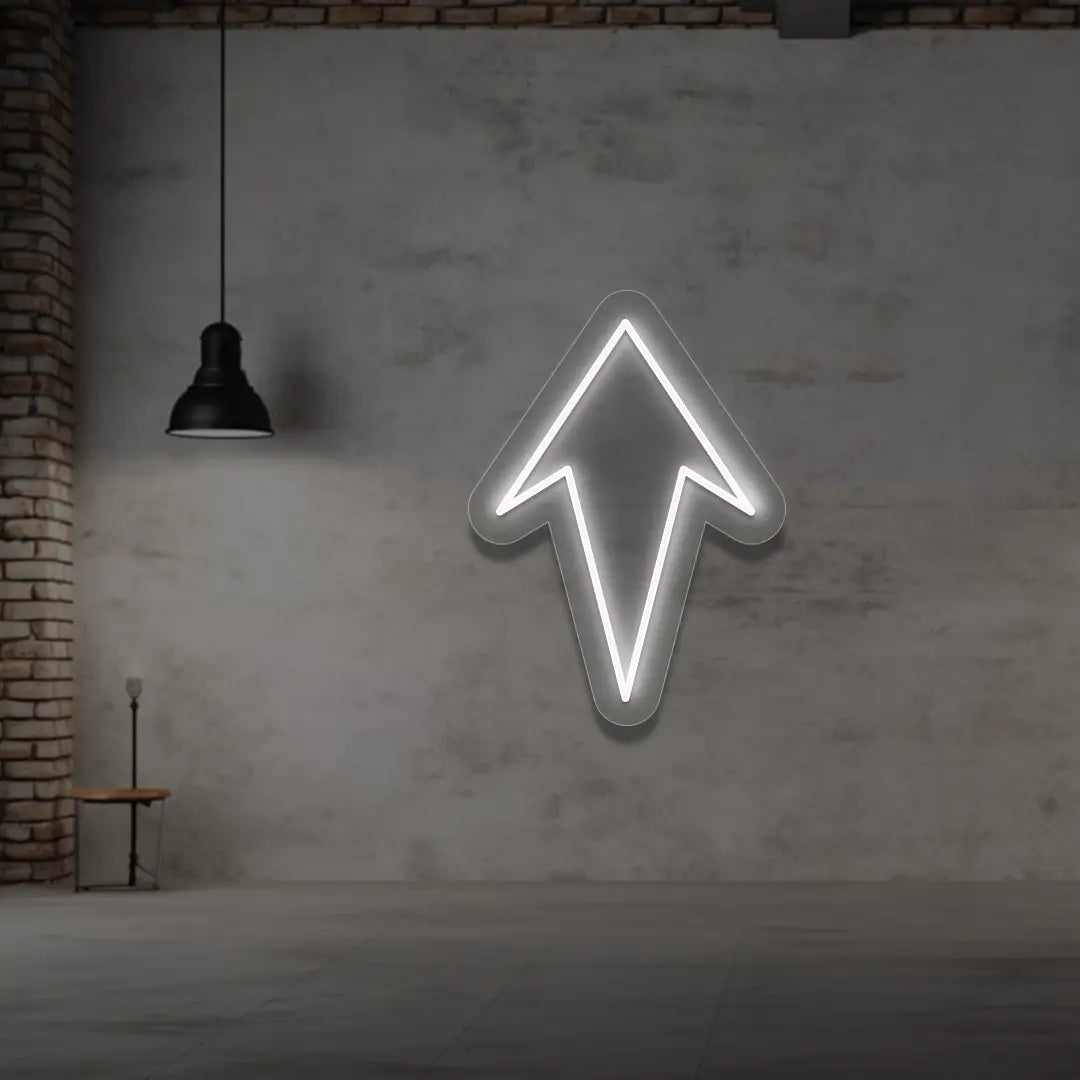 UP Arrow Neon Sign