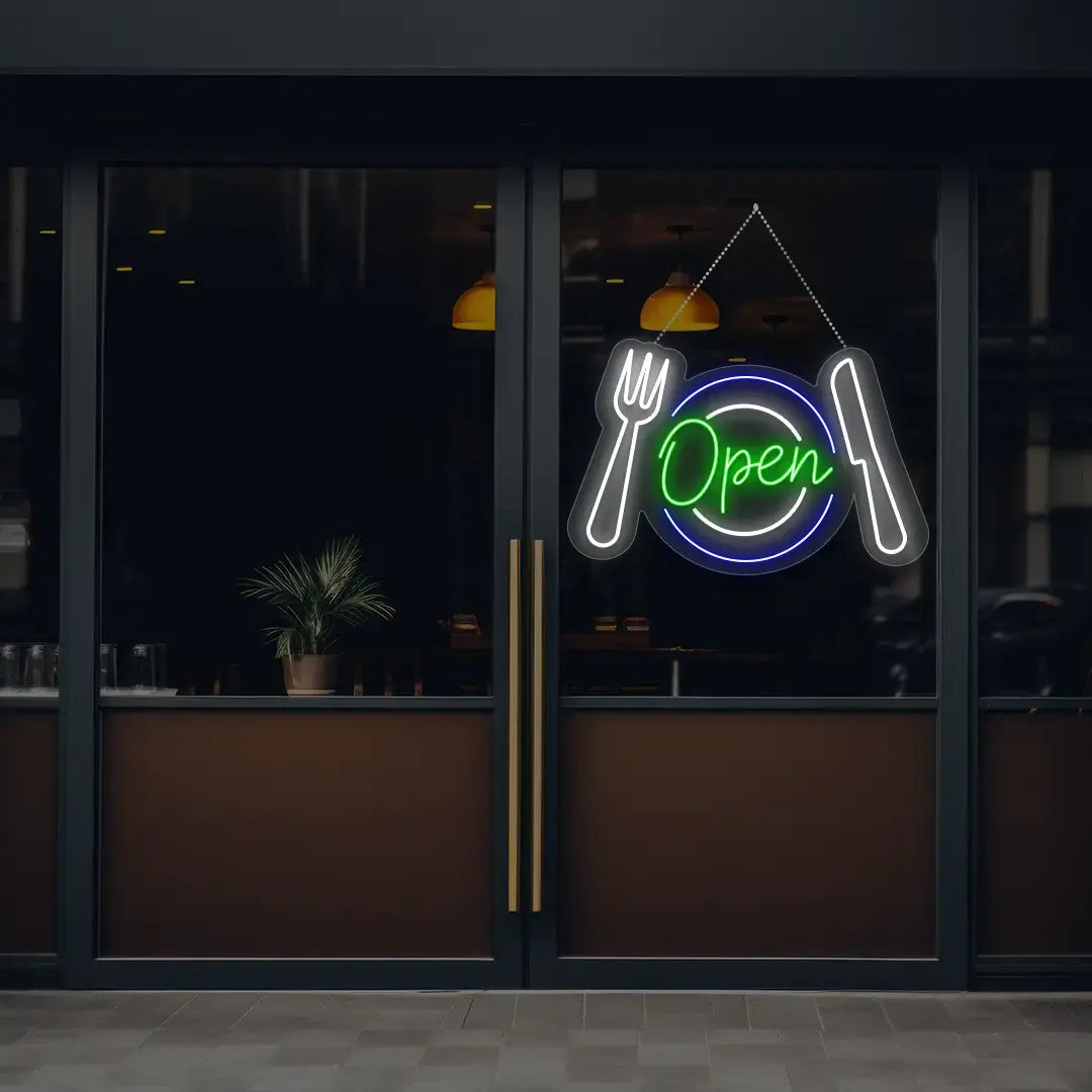 Diner Open Neon Sign