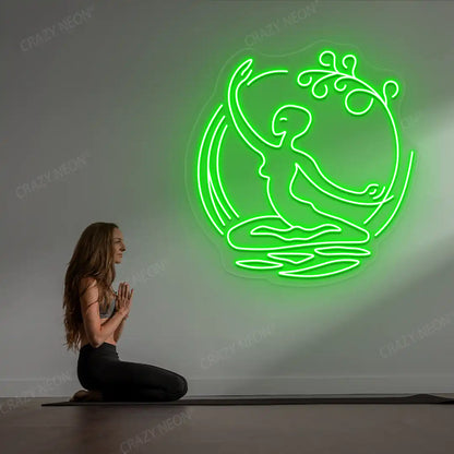 Chi Flow meditation Neon Sign