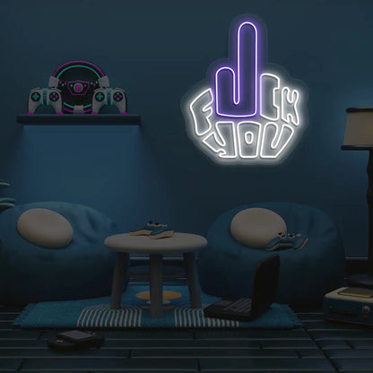 F*ck You Neon Artwork Sign