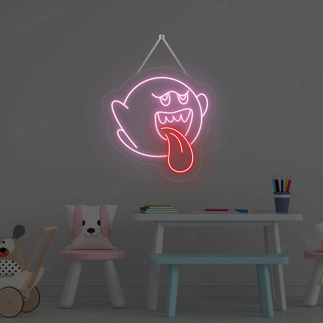 Cute Ghost Neon Sign