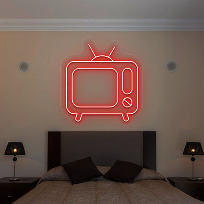 Retro TV Vintage Neon Sign