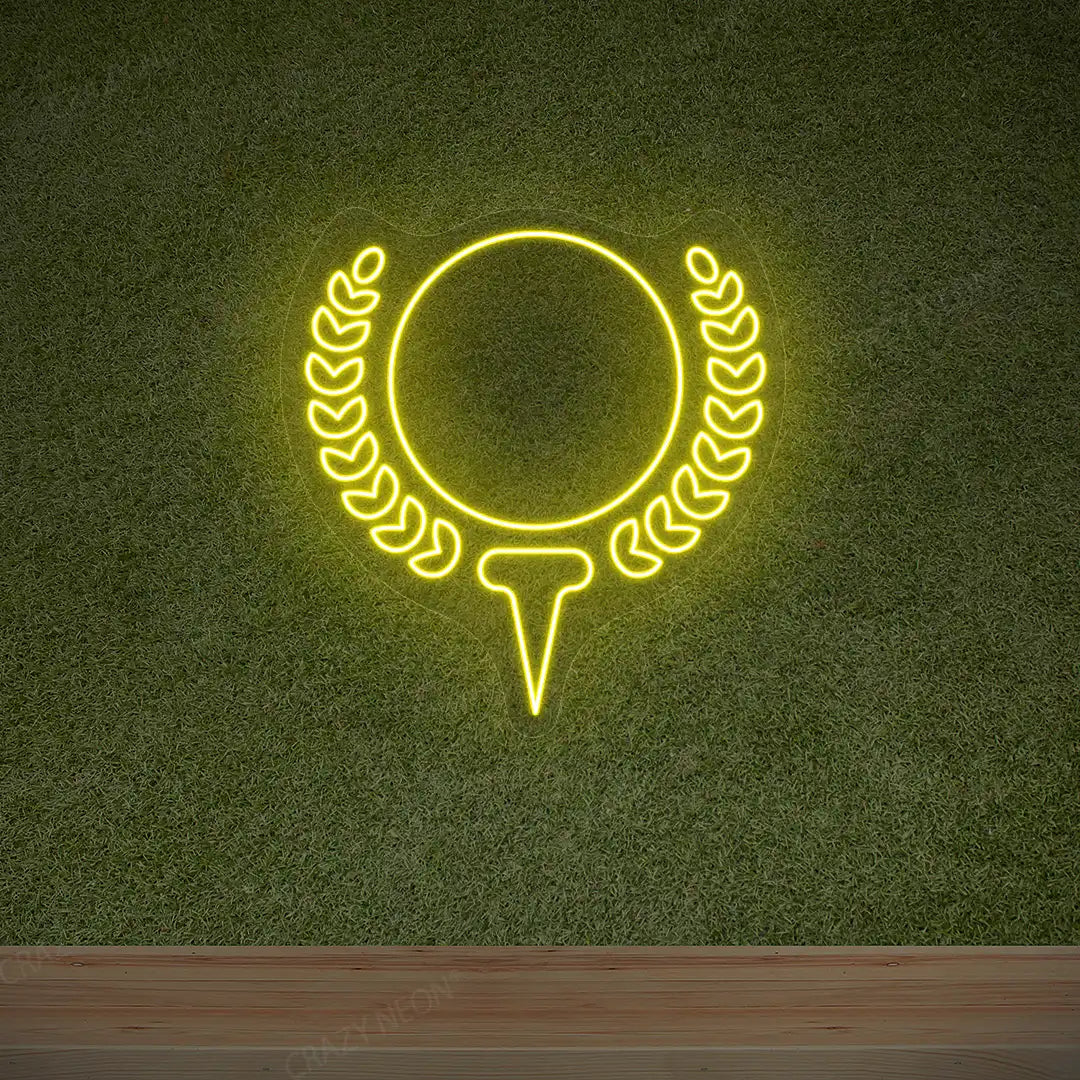Golf Ball Neon Sign