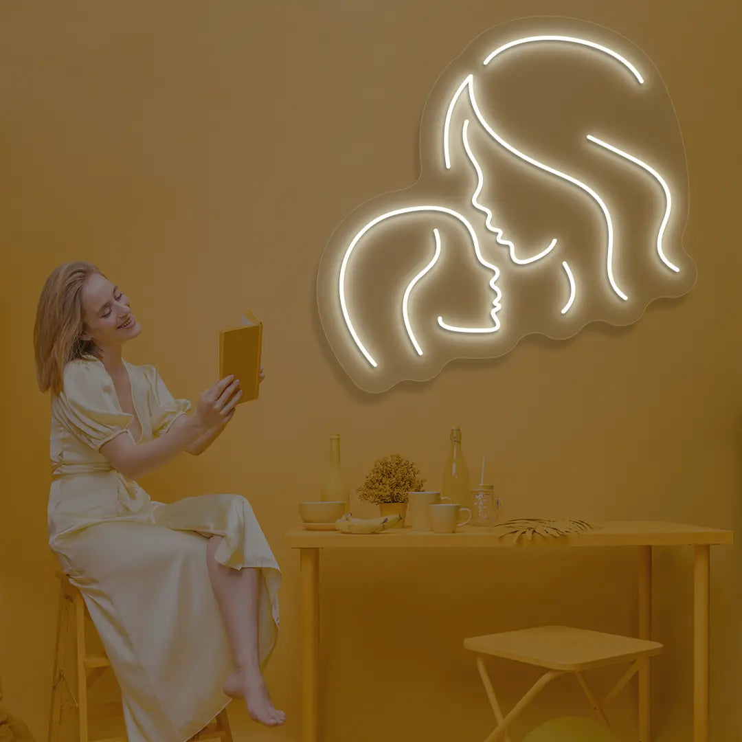 Mama & Me Neon Sign