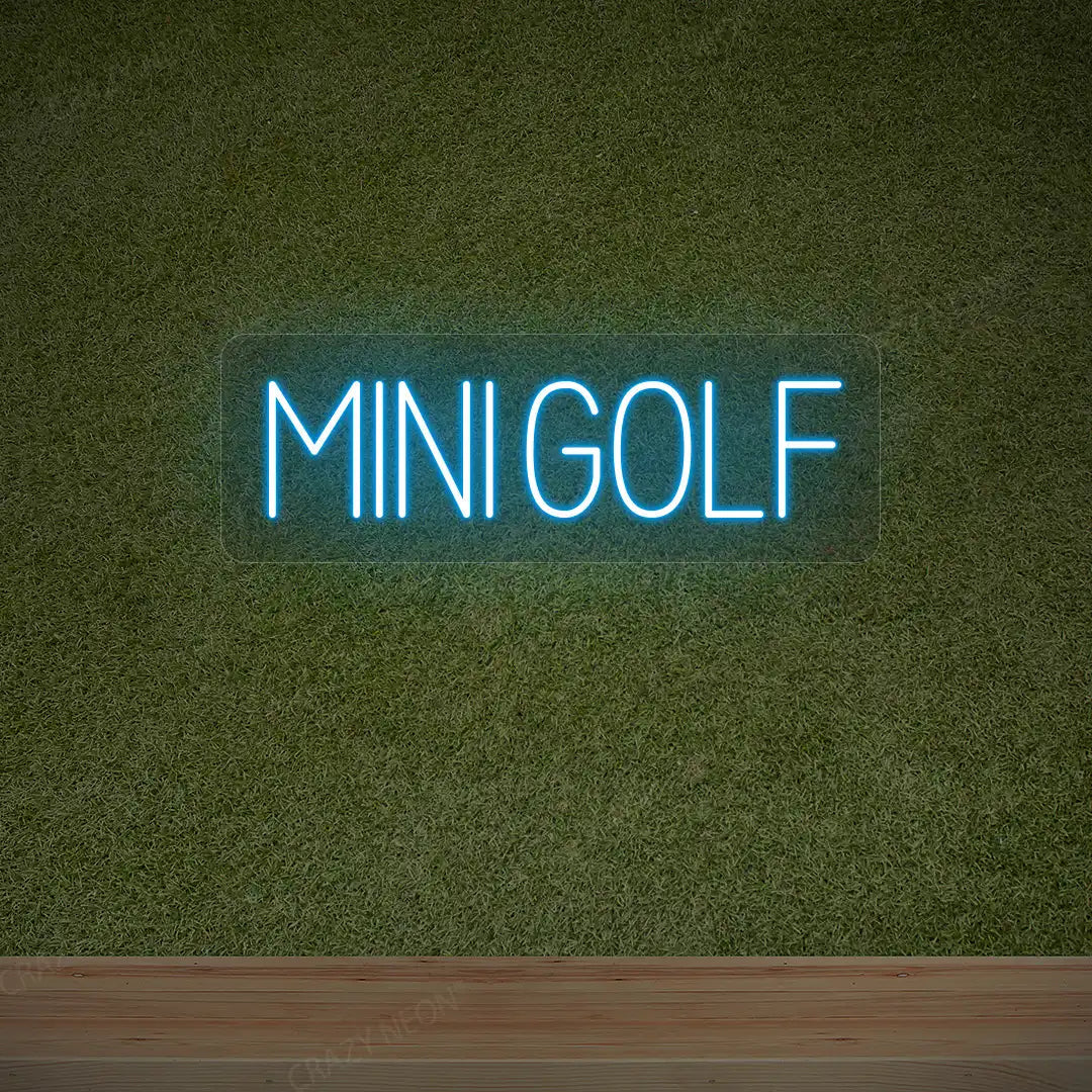 Mini Golf Neon Sign