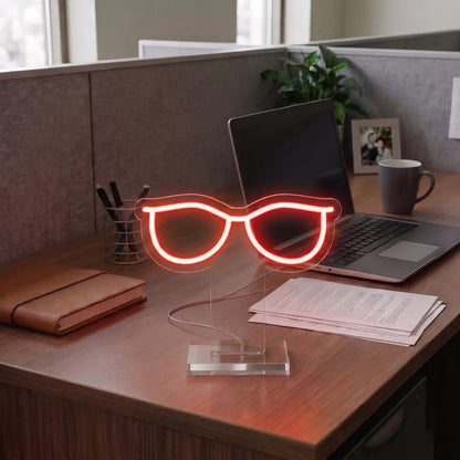 Retro Sunglasses Mini Neon Sign