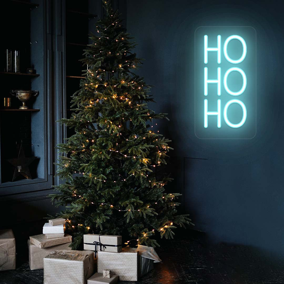 Ho Ho Ho Christmas Neon Sign
