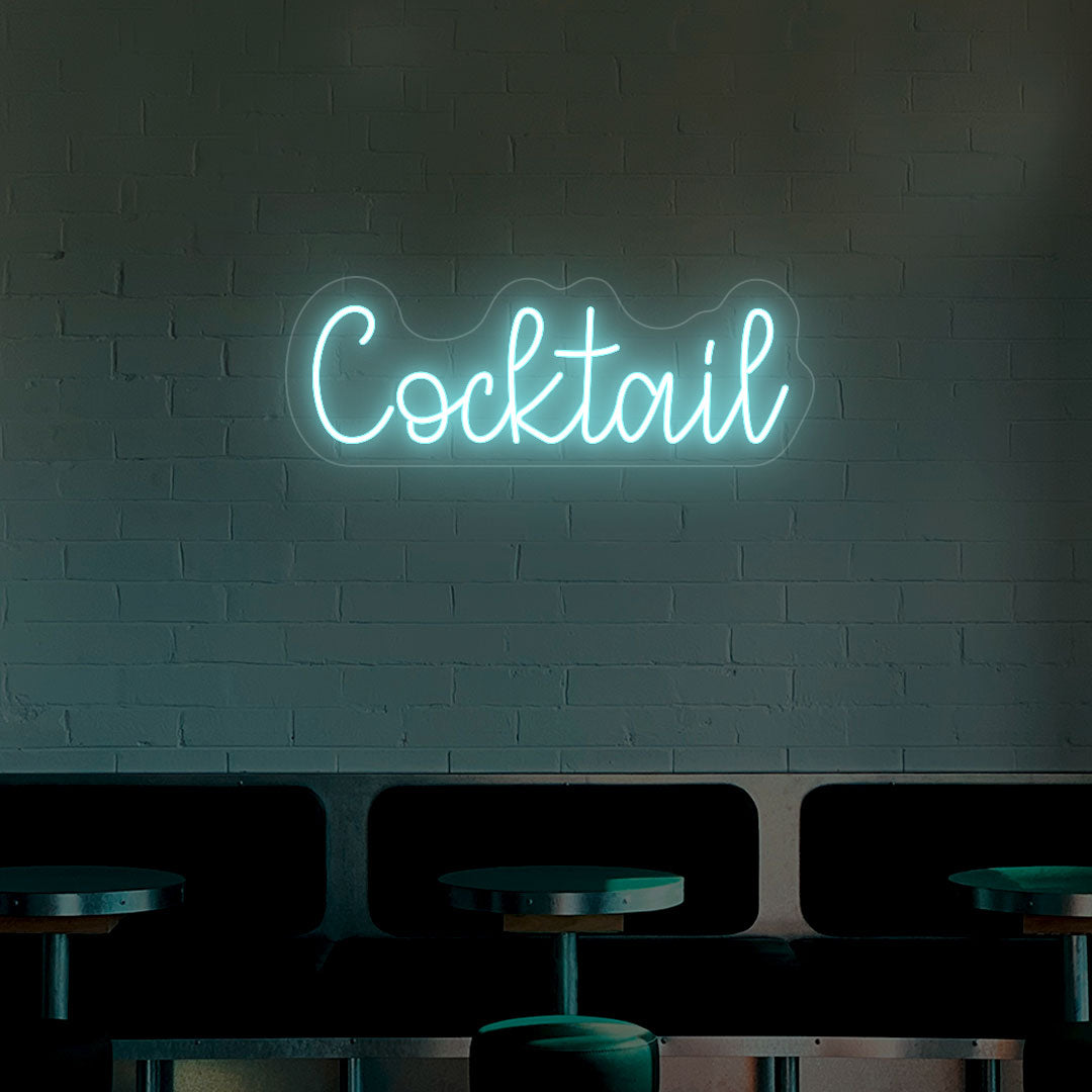 Crazy Cocktail Bar Neon Sign