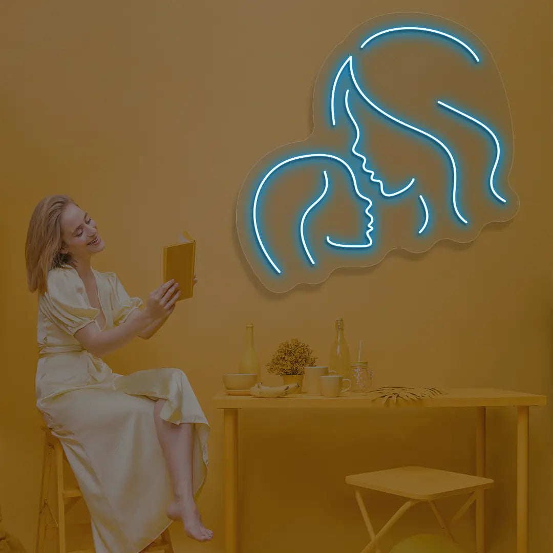 Mama & Me Neon Sign