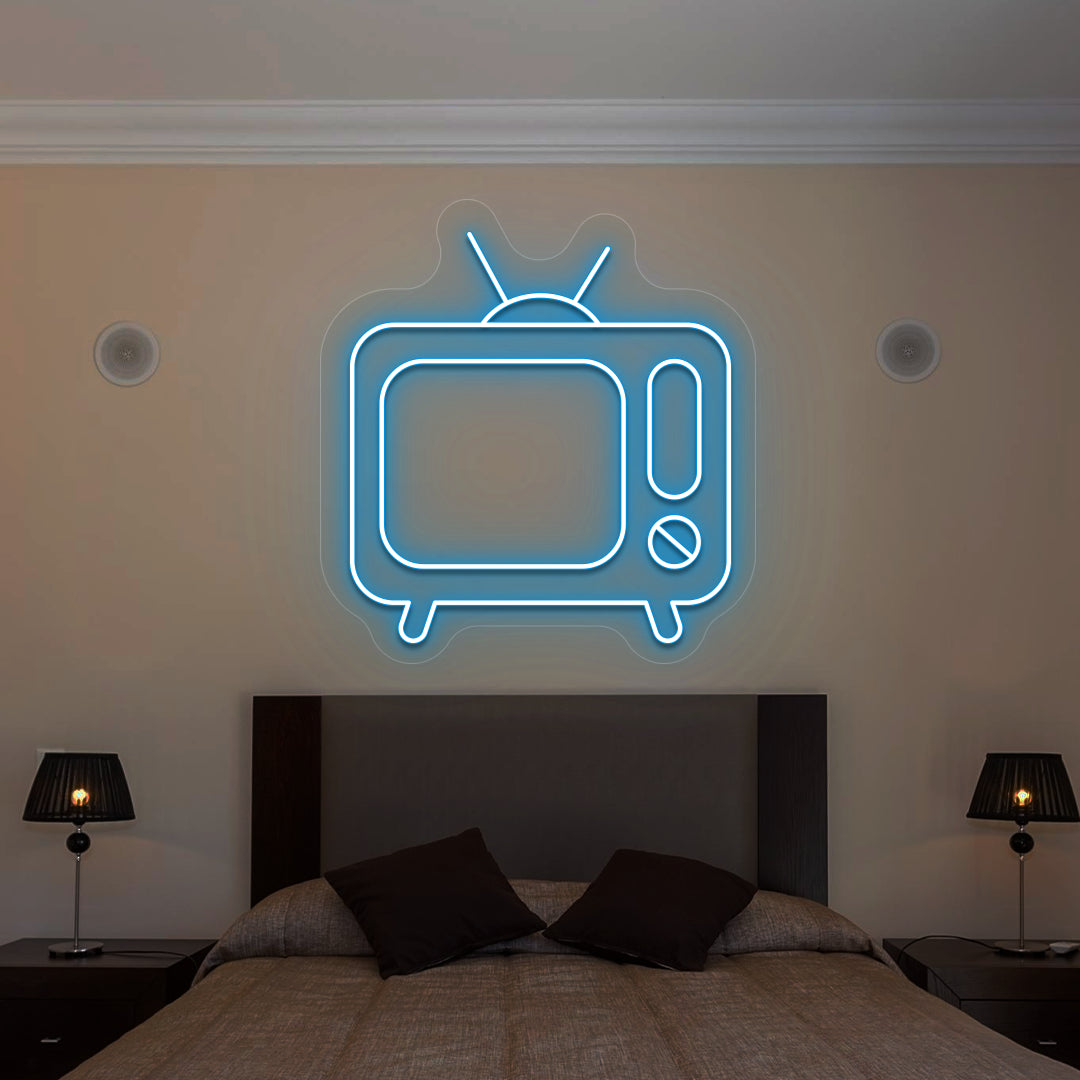 Retro TV Vintage Neon Sign