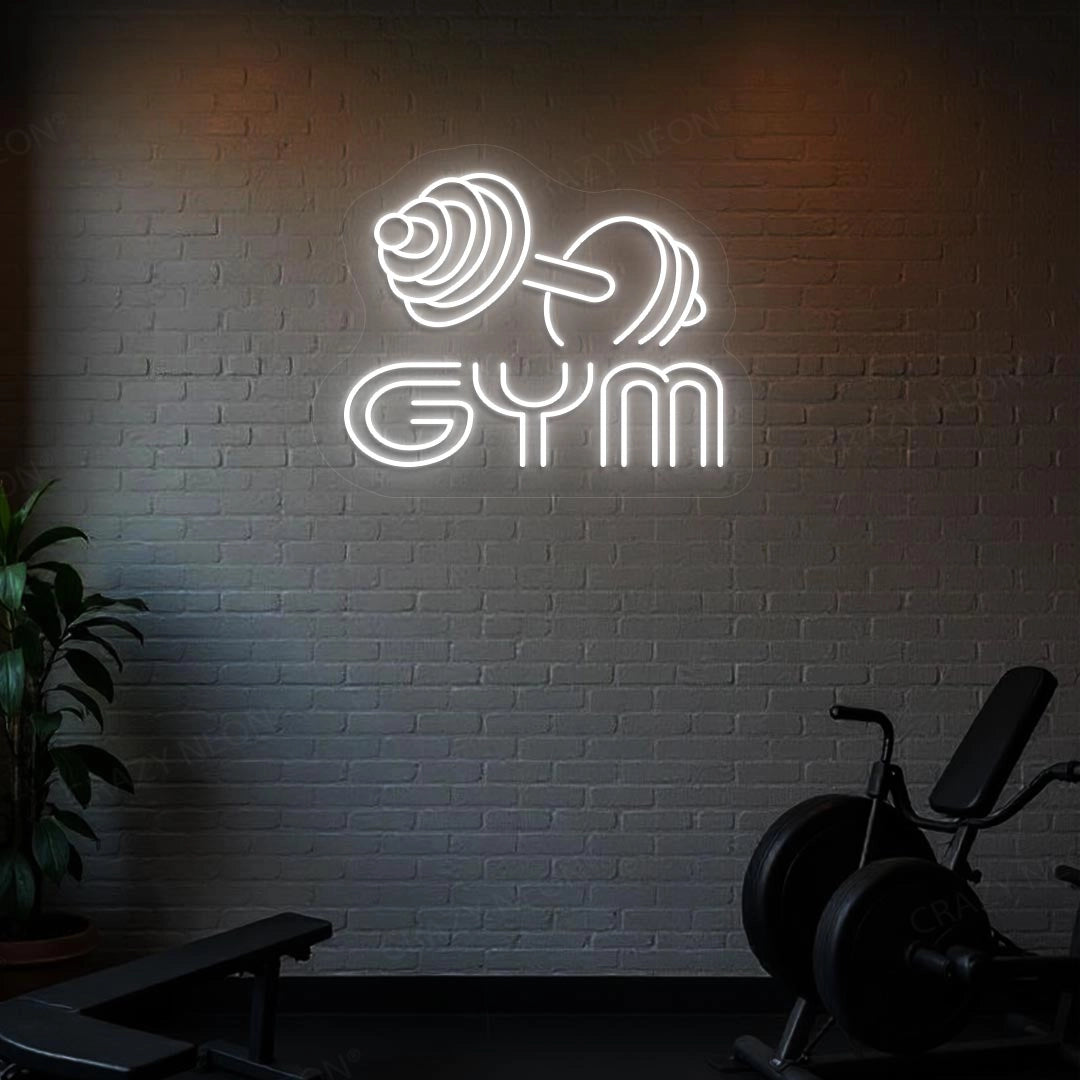 Gym Dumble Neon Sign