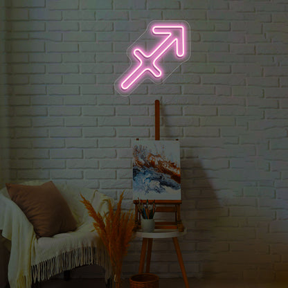 Sagittarius Zodiac Neon Sign