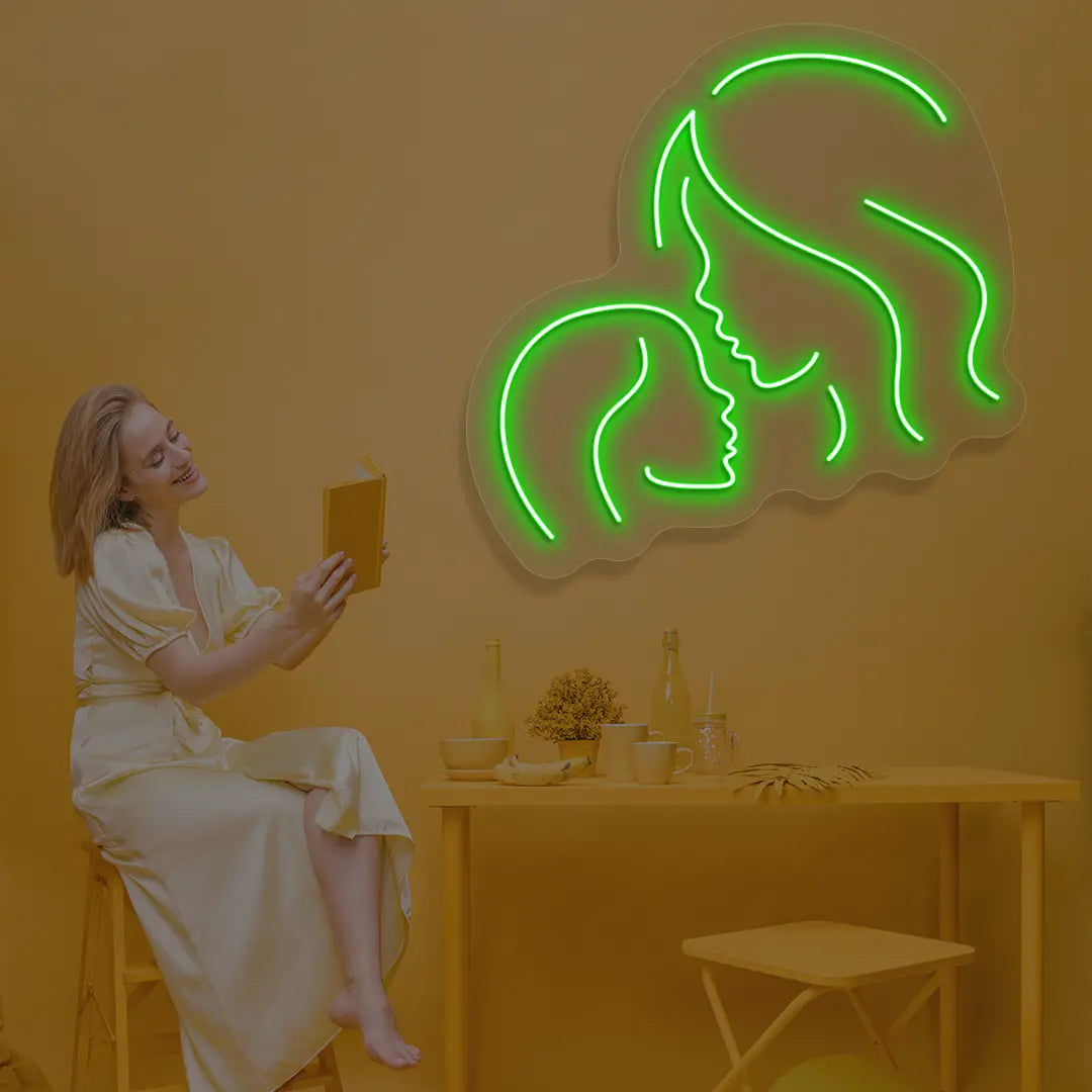 Mama & Me Neon Sign