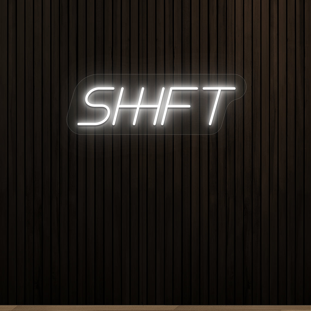 Shift Vintage Neon Sign