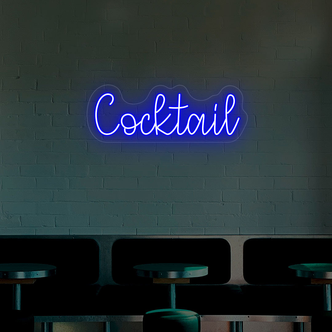 Crazy Cocktail Bar Neon Sign