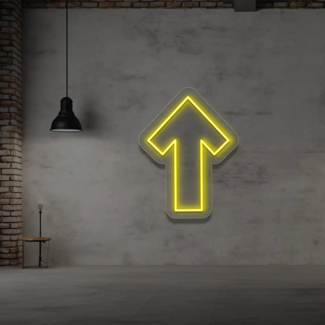 UP Arrow Neon Sign