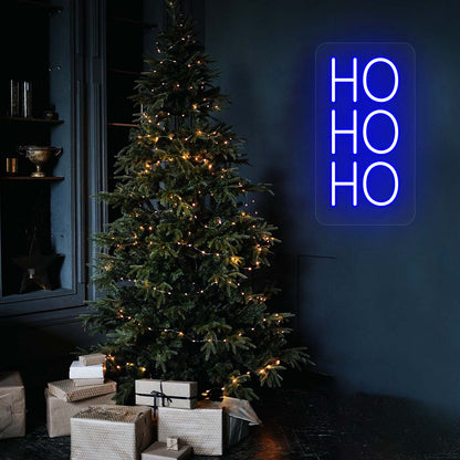 Ho Ho Ho Christmas Neon Sign