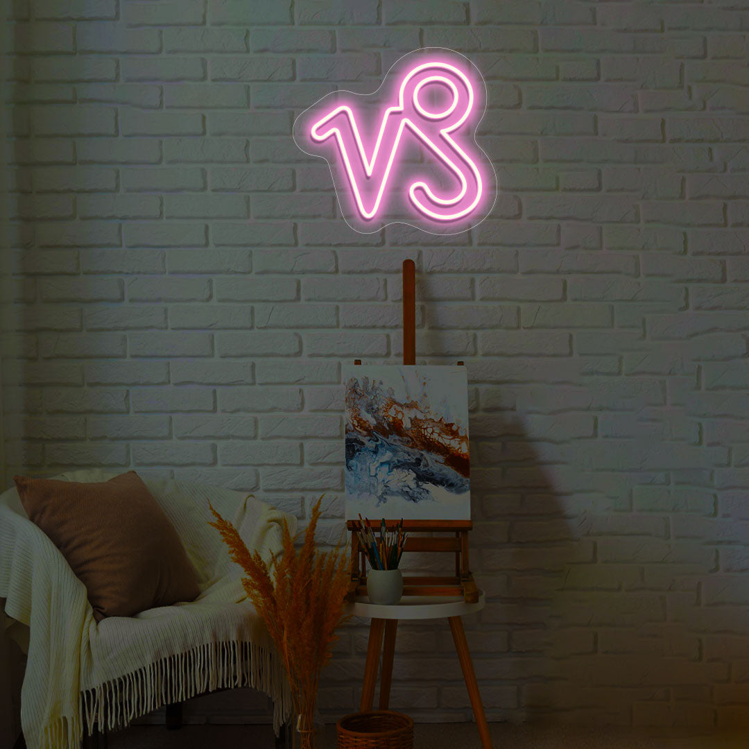 Capricorn Zodiac Neon Sign