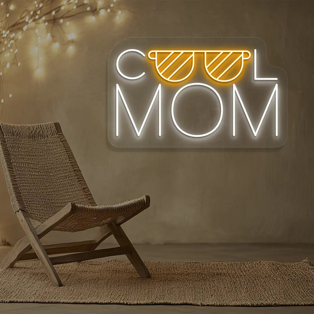 Cool Mom Trendsetter Neon Sign
