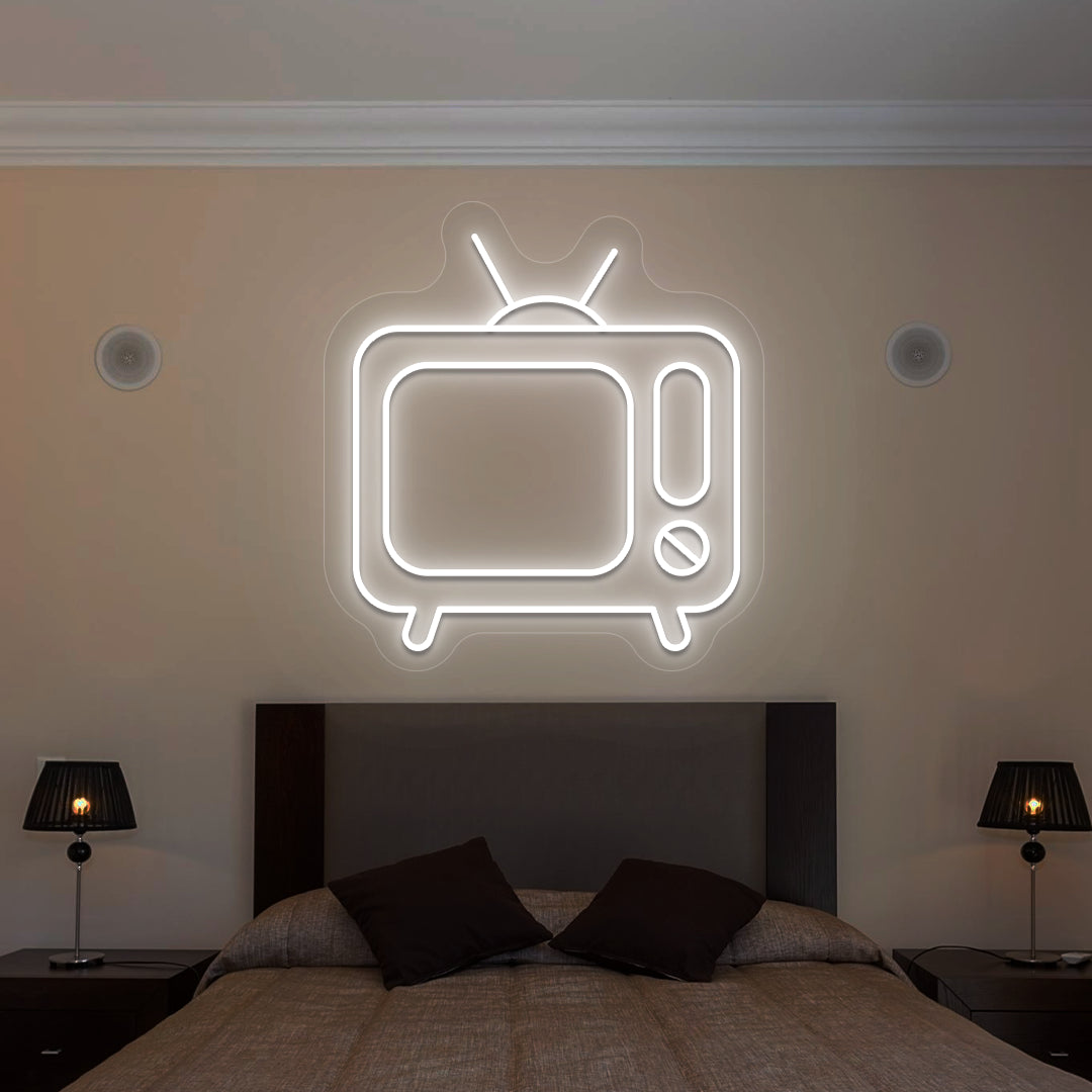 Retro TV Vintage Neon Sign