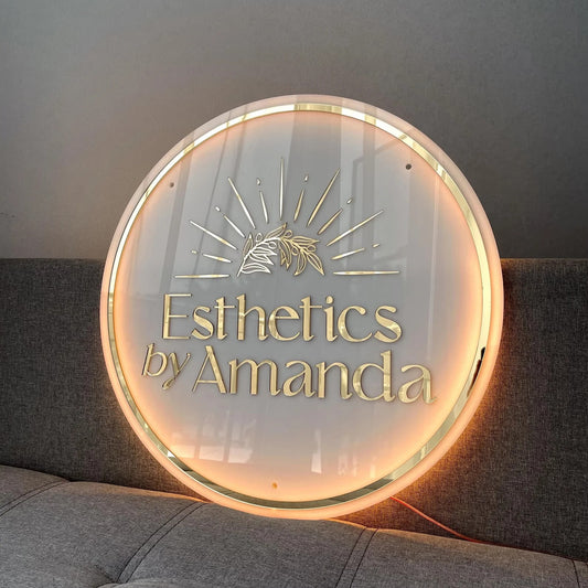 Custom Logo Neon Sign LED Acrylic Business Sign
