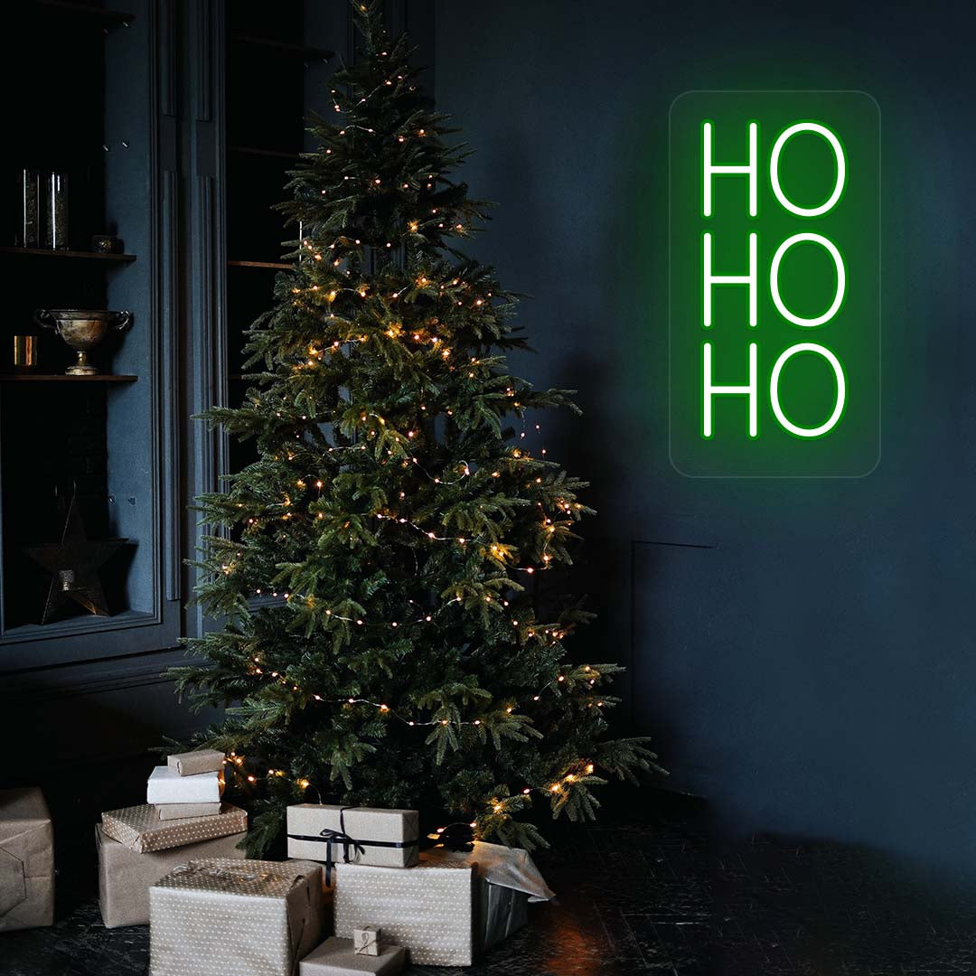 Ho Ho Ho Christmas Neon Sign